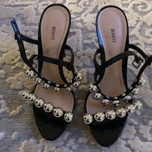 Schutz Black Heels